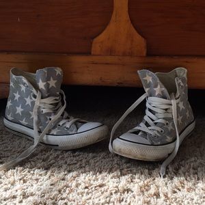 Star covered chucks